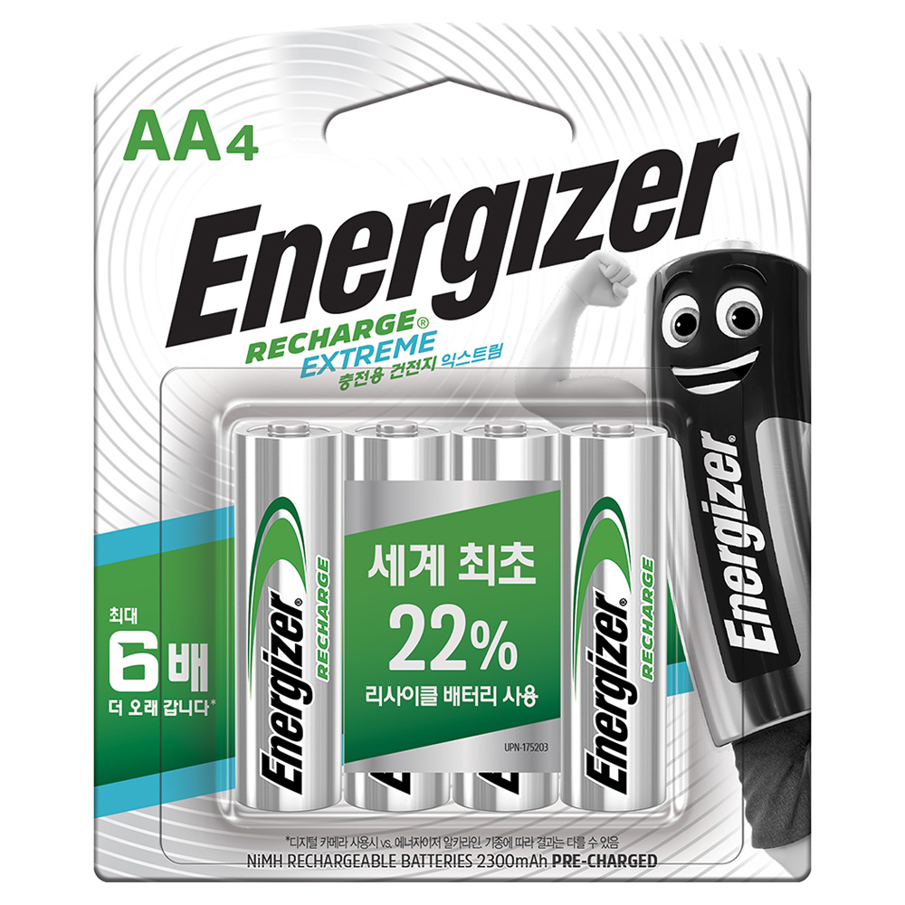 에너자이저 충전용 건전지 AA 17,900원