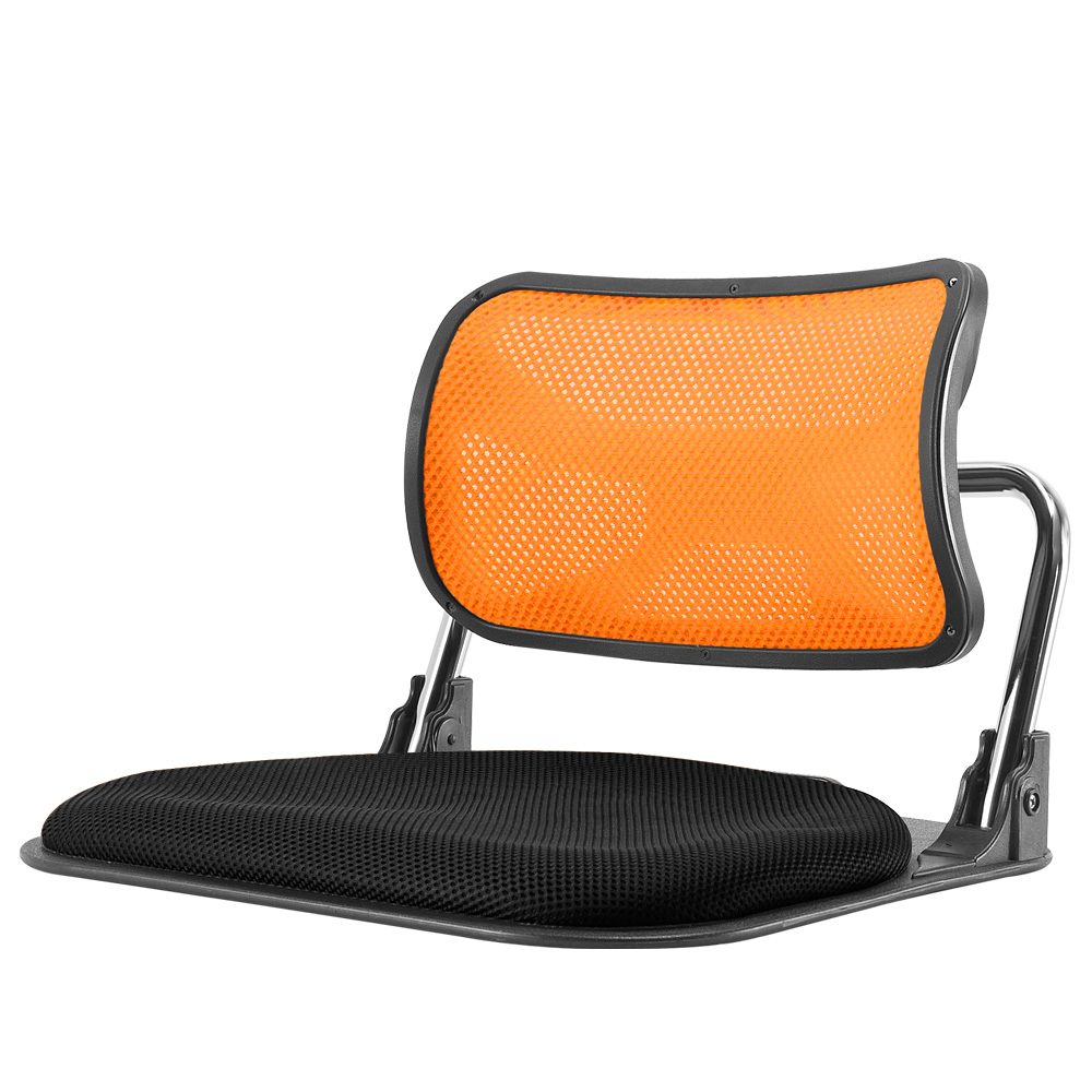 청심의자 폴더 럼버백 좌식의자 블랙바디 메쉬원단 39,900원