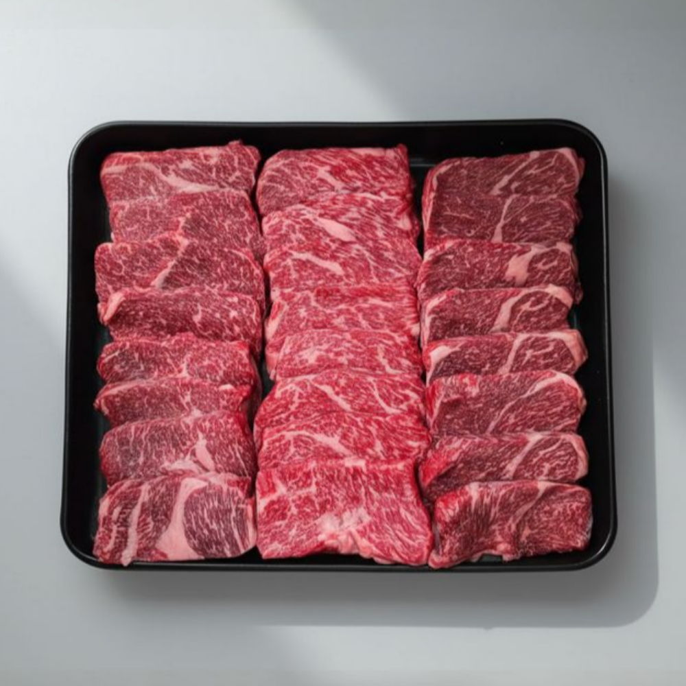 1++ 한우 모듬세트 소고기 구이용, 1개, 600g 46,000원