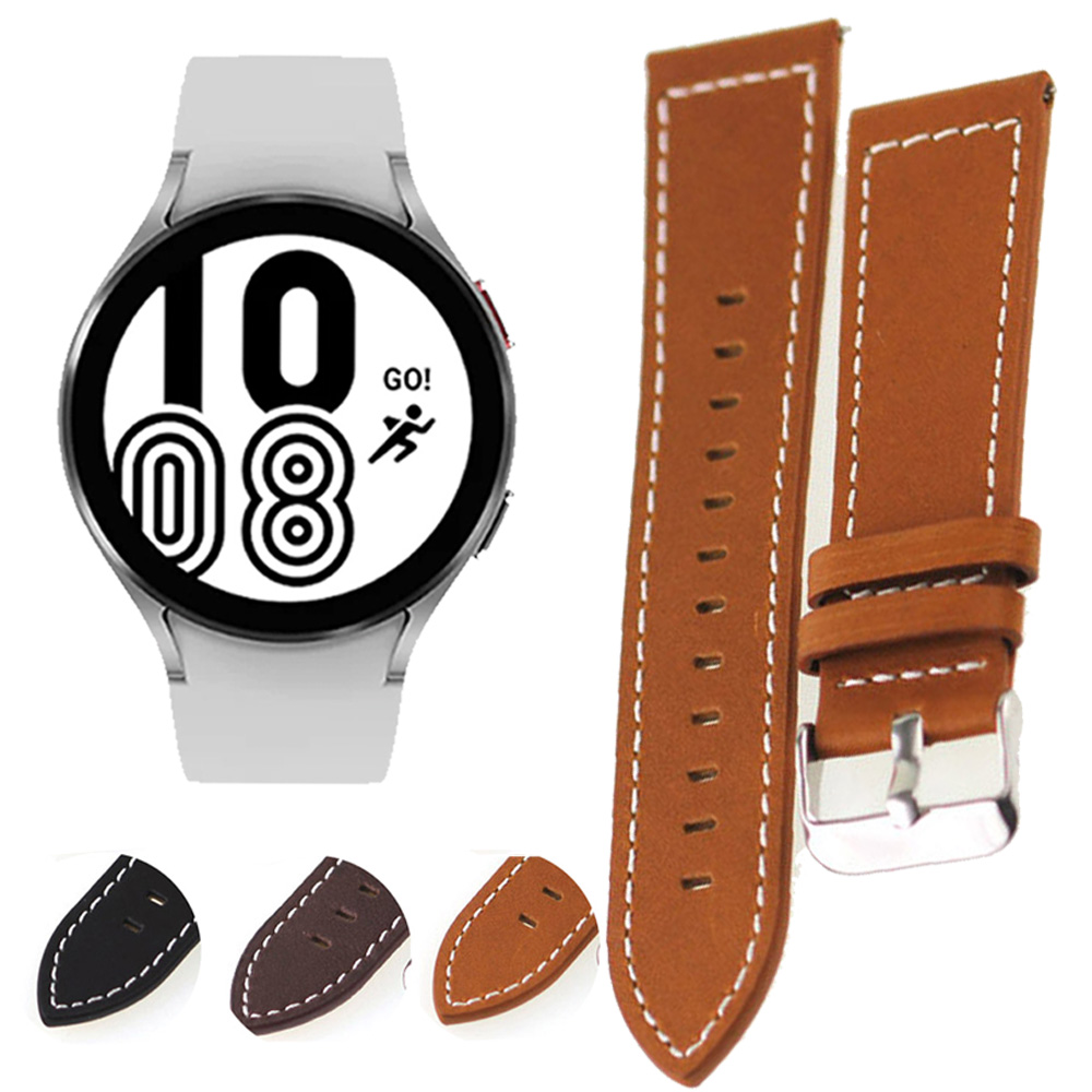 SMR870 갤럭시워치4 44mm 호환 가죽밴드 스티치 미싱 15,900원