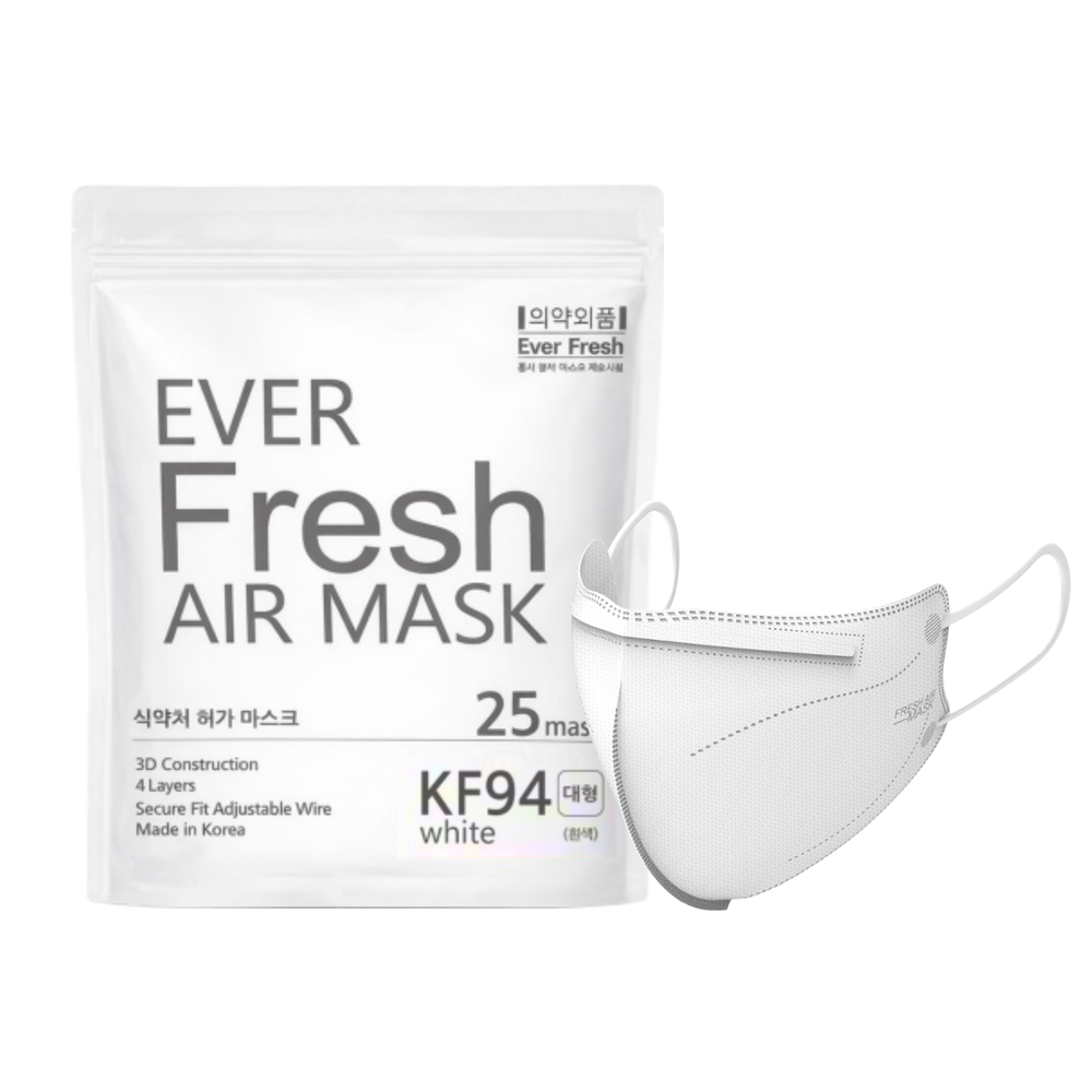 KF94 대형 에버프레쉬 에어 새부리형 마스크 지퍼백 13,800원