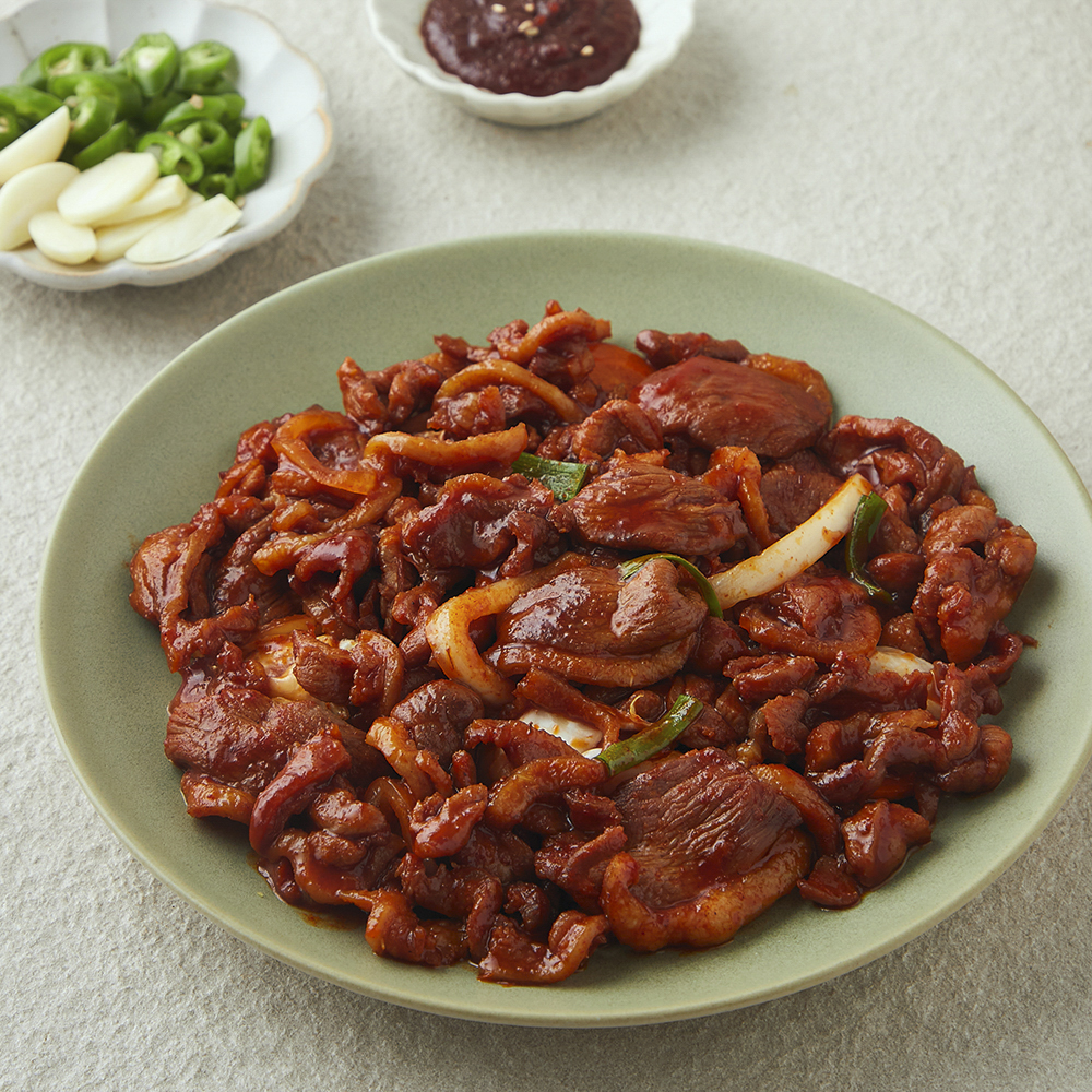 [로켓프레시] 성화푸드 달수 양념 오리주물럭, 500g, 1개 15,800원