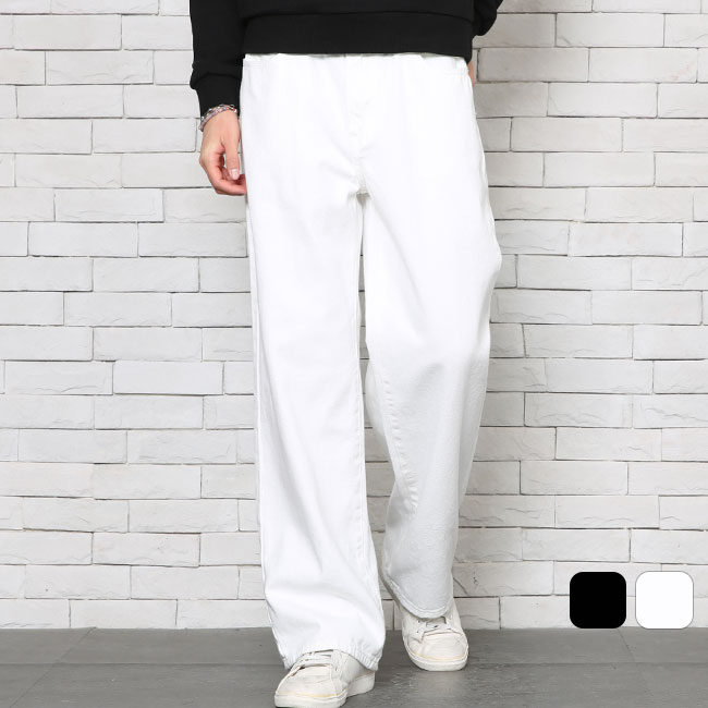 남성바지 프리미엄 2컬러 와이드 리파인드 코튼팬츠 33,800원