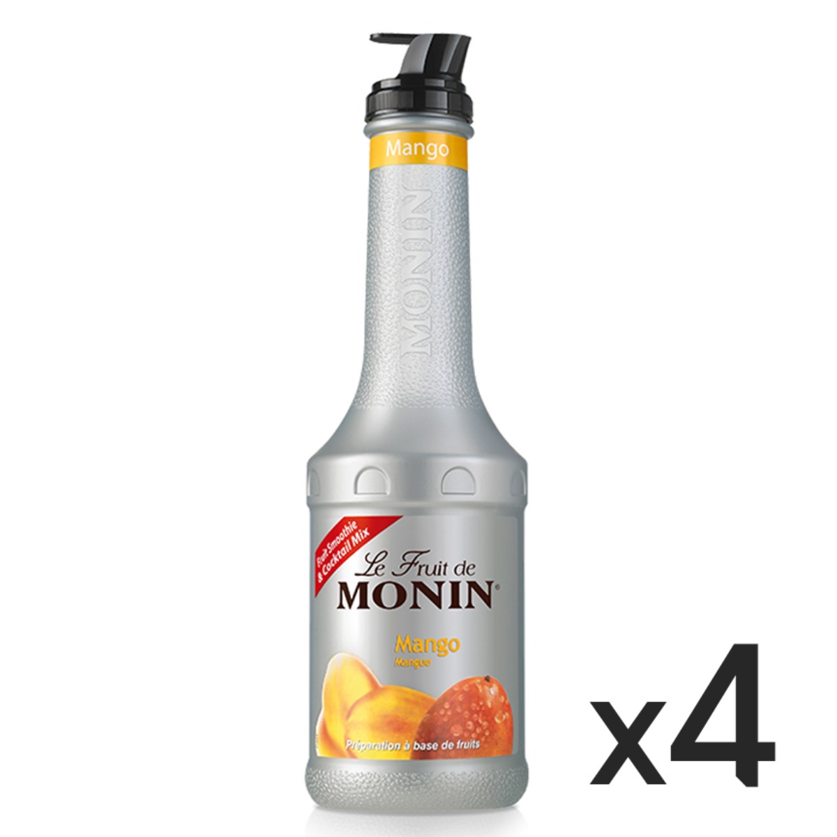 모닌 망고 퓨레, 4개, 1L 83,000원