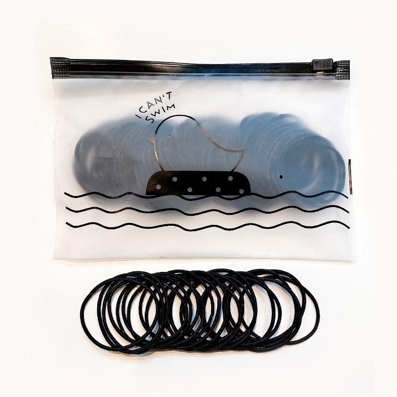 [100p 1세트] 보리보리 무매듭 대용량 머리끈 6,600원