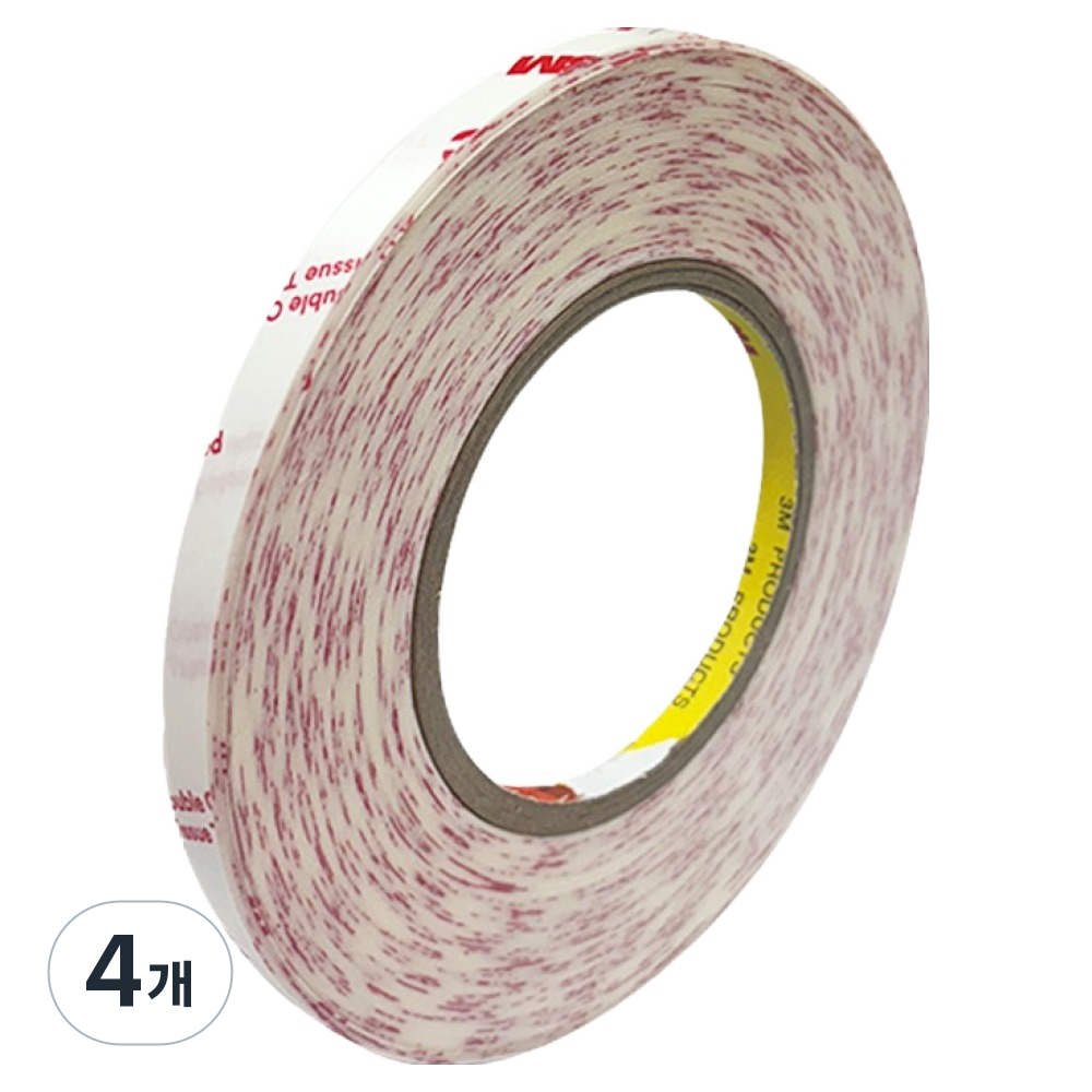 스카치 쓰리엠 부직포 다용도 얇은 양면 테이프 10mm x 50m 20,700원