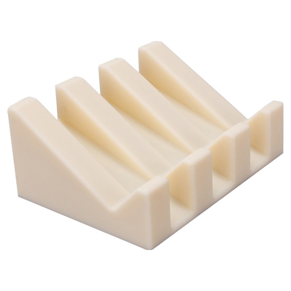 쉐리엘 욕실 다용도 깔끔 물빠짐 실리콘 비누 거치대 대, 아이보리 , 1개 4,900원