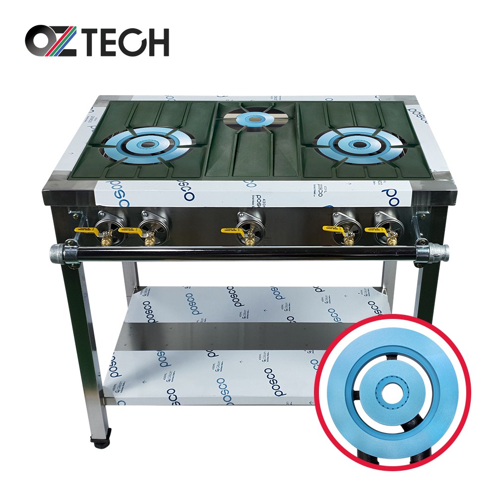 오즈테크 업소용가스렌지 일반상판 900렌지 22-11화구 2세대 세라믹 간택기 간데기 525,200원