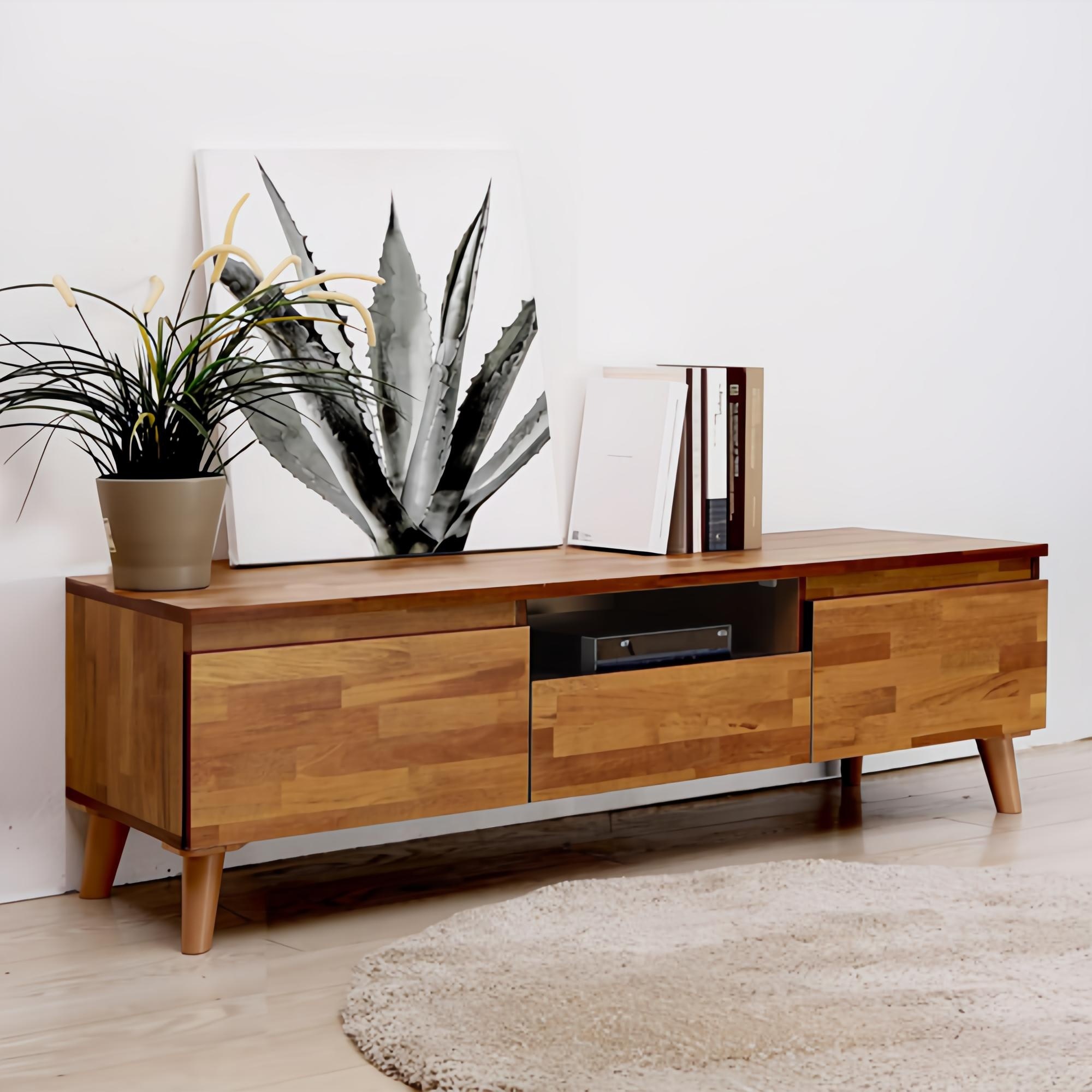 나무정원 멀바우 예쁘고 실용적인 거실장 49,800원