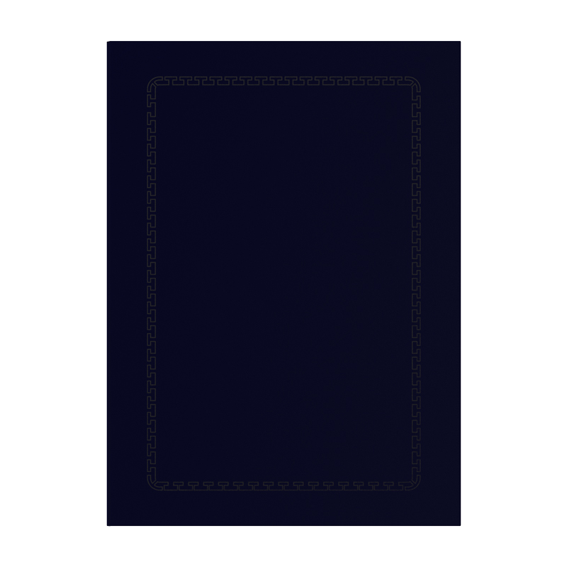 우단 완자 상장케이스, 벨벳(군청), 6개 17,450원