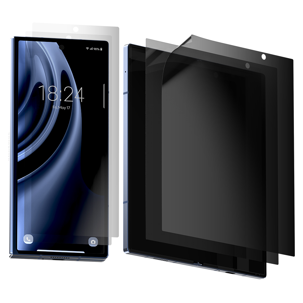 구스페리 사생활보호 저반사 지문방지 EPU 액정보호필름 내외부 세트 2매, 1세트 21,890원