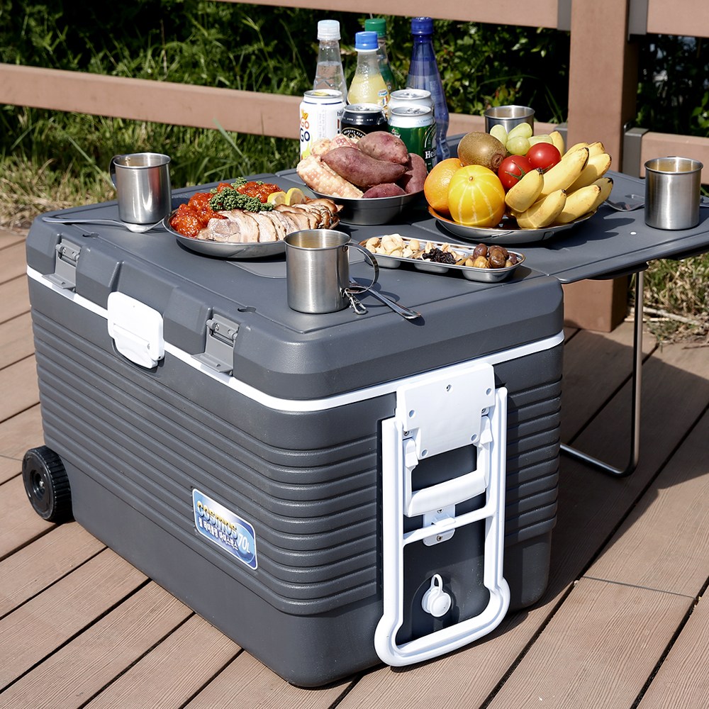 코스모스 레저용 아이스박스 WJ-970T (70리터 테이블 바퀴형) 159,000원