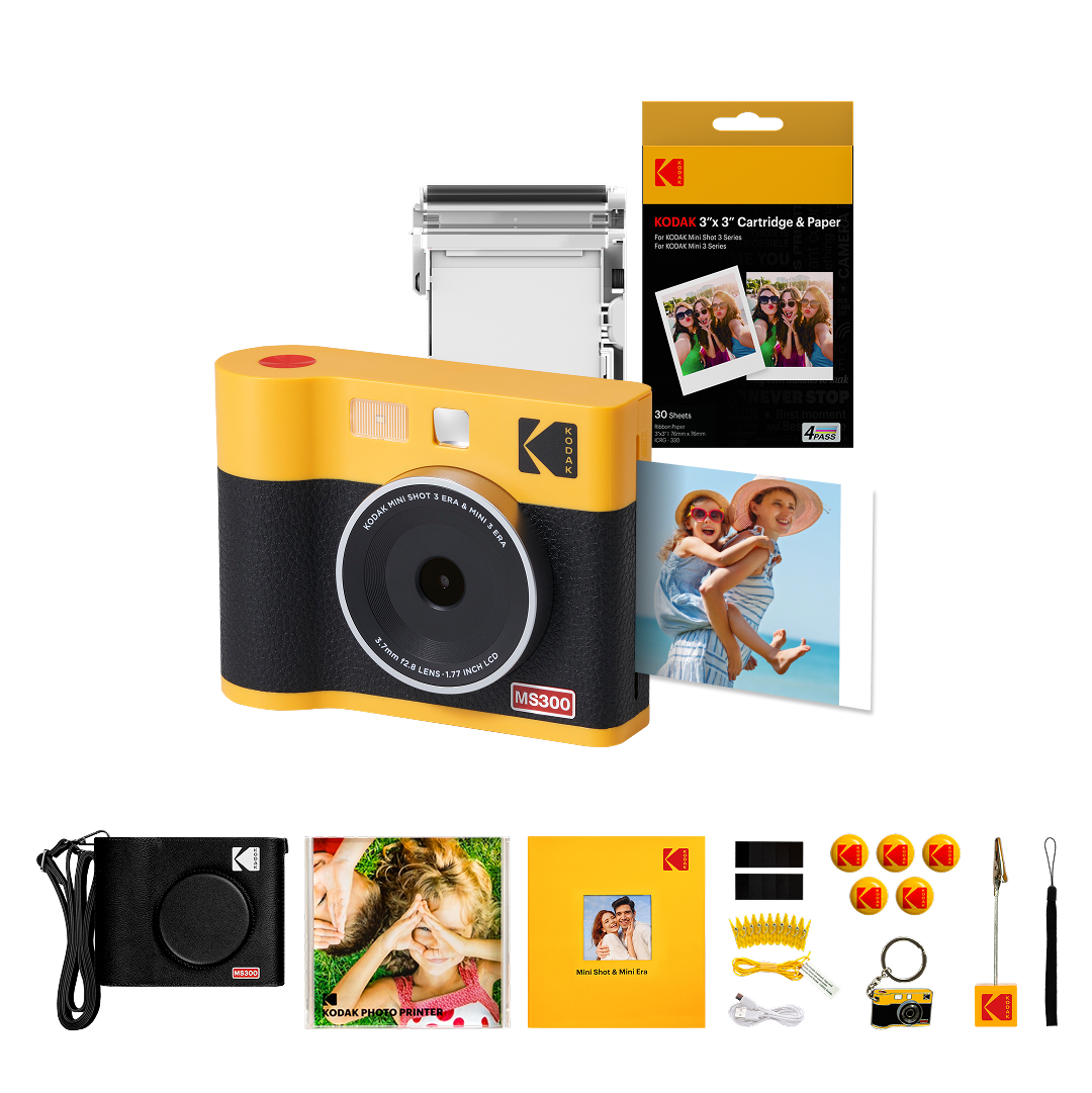 코닥 미니샷3 ERA 즉석카메라 MS300 + 카트리지 38p + 액세서리 세트 284,000원