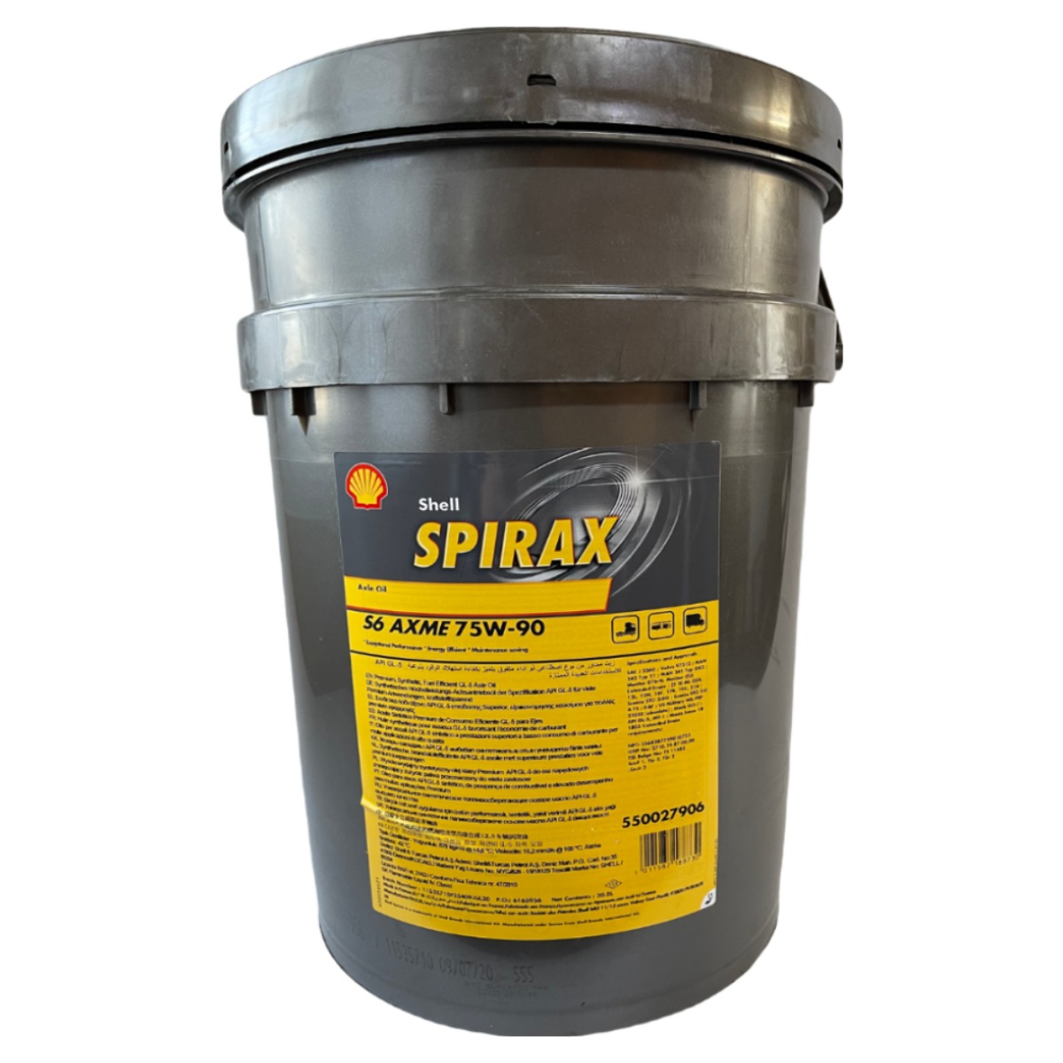 쉘 스파이렉스 S6 AXME 75W90 20L, 기어오일, GL-5, 프랑스산 334,000원