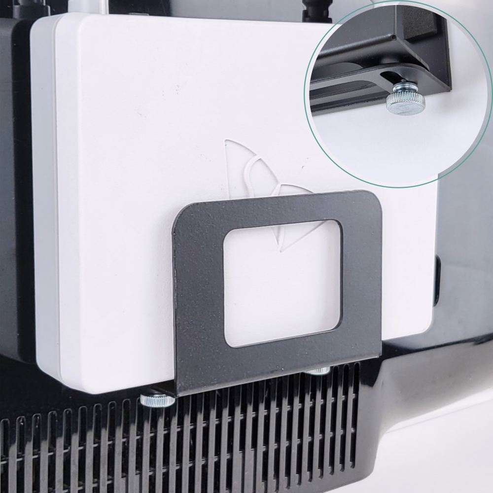 홈앤툴즈 무타공 공유기 셋탑박스 스틸 거치대 보관 선반 14,800원