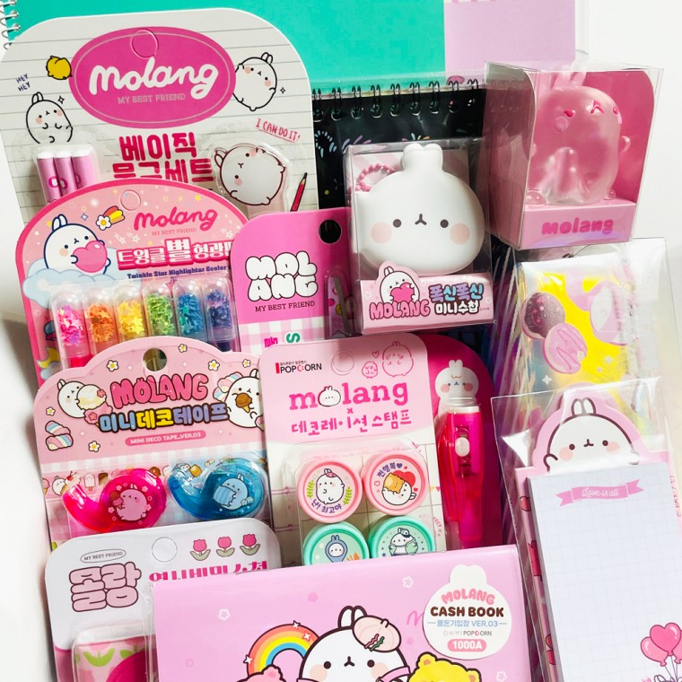 [WFP] 새학기 몰랑이 문구세트 축하 준비물 베이직 입학 조카 학용품 초등학교 생일 신학기 유치원 졸업 선 32,130원