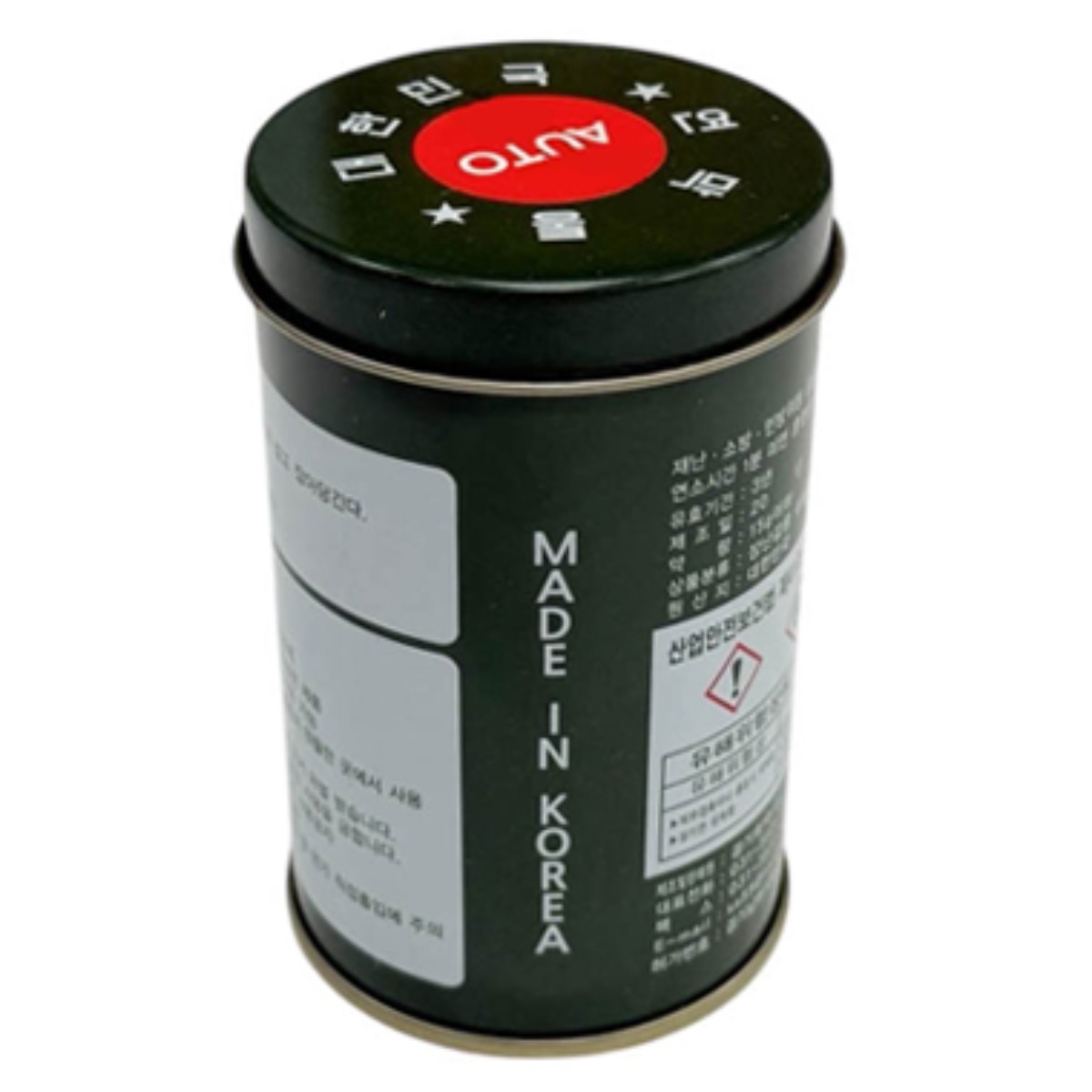 불 없이 간편하게 점화 가능한 (국산) 1분용 연막탄 소방훈련, 신호 구조, 공연 연출, 행사 등, 빨간색, 6개 99,000원