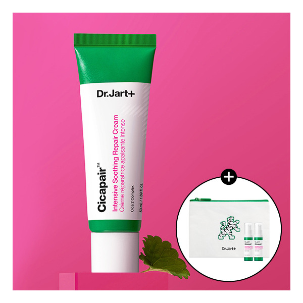 [닥터자르트] 시카페어 인텐시브 수딩 리페어 크림 50ml (+젤 크림 7ml+세럼 7ml+트리트먼트 로션 15ml) 30,870원