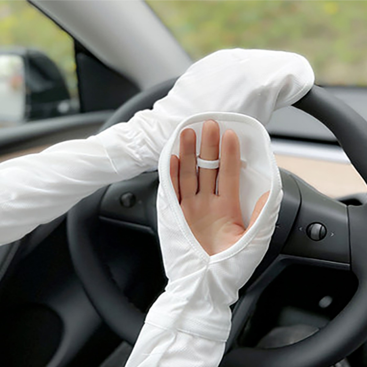 하니모아 자외선 차단 손등커버 냉감 쿨토시 15,700원