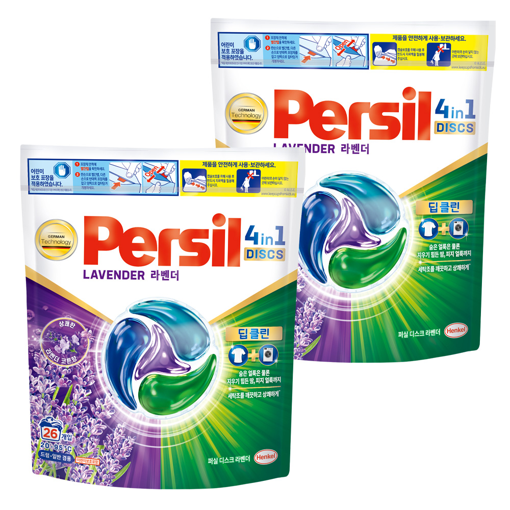 퍼실 디스크 캡슐세제 라벤더 21,600원