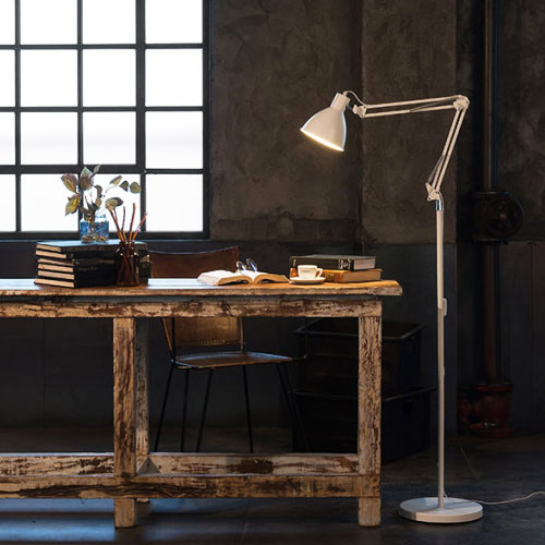 자체브랜드 다비 제도 장스탠드 SS-8900 블랙.화이트 책상 서재 인테리어 침실등, 블랙 70,400원