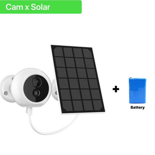 IP 카메라 CCTV 내장형 충전식 배터리가 포함된 무선 IP 카메라, 야외 보안 감시 영 78,400원