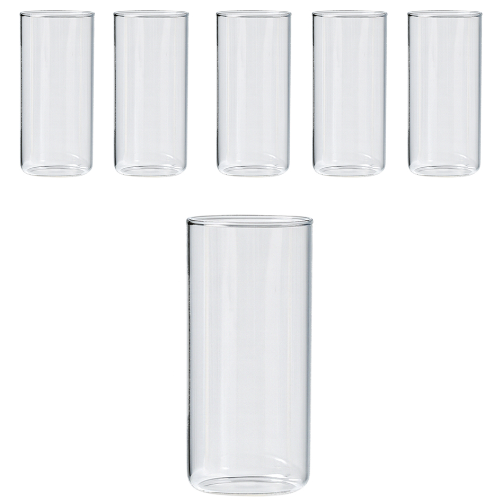 소소낫 일자 내열유리컵 500ml, 6개, 투명 17,300원