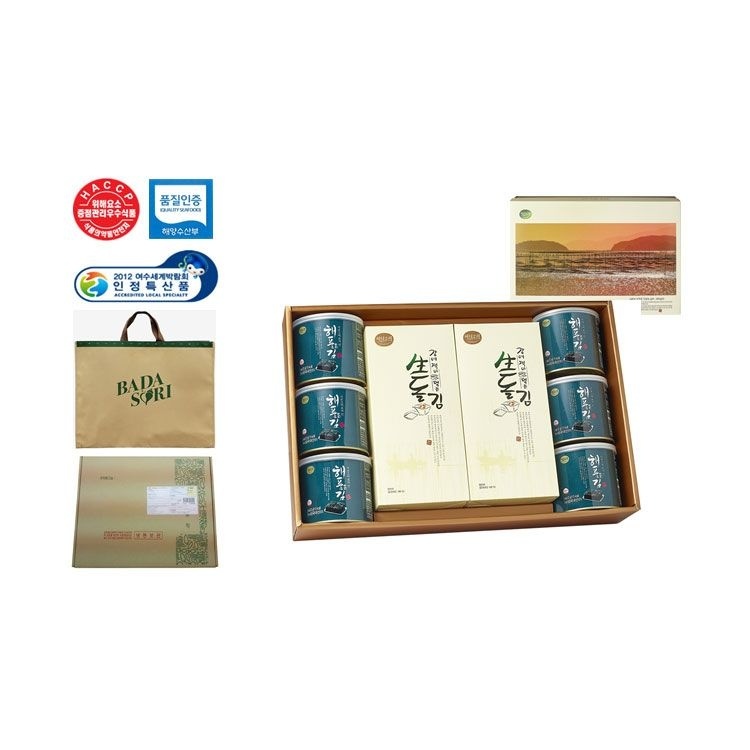 온누리10혜택바다소리 구이돌김 종합세트 2호 125,890원