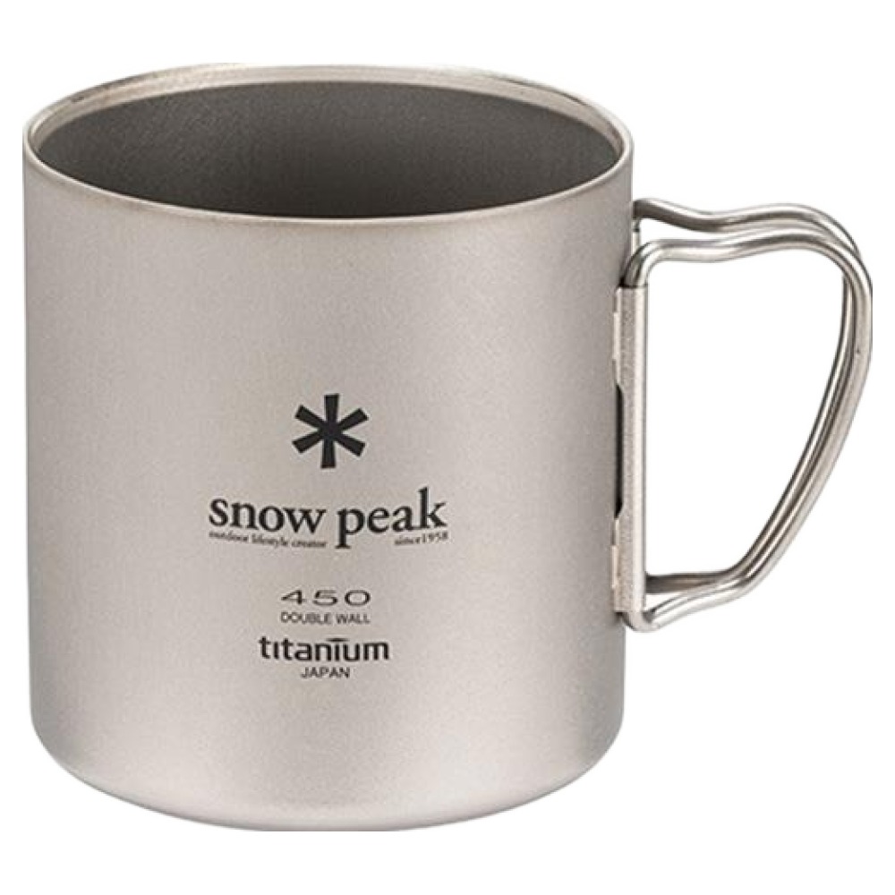 스노우피크 티탄더블머그 450ml 60,400원