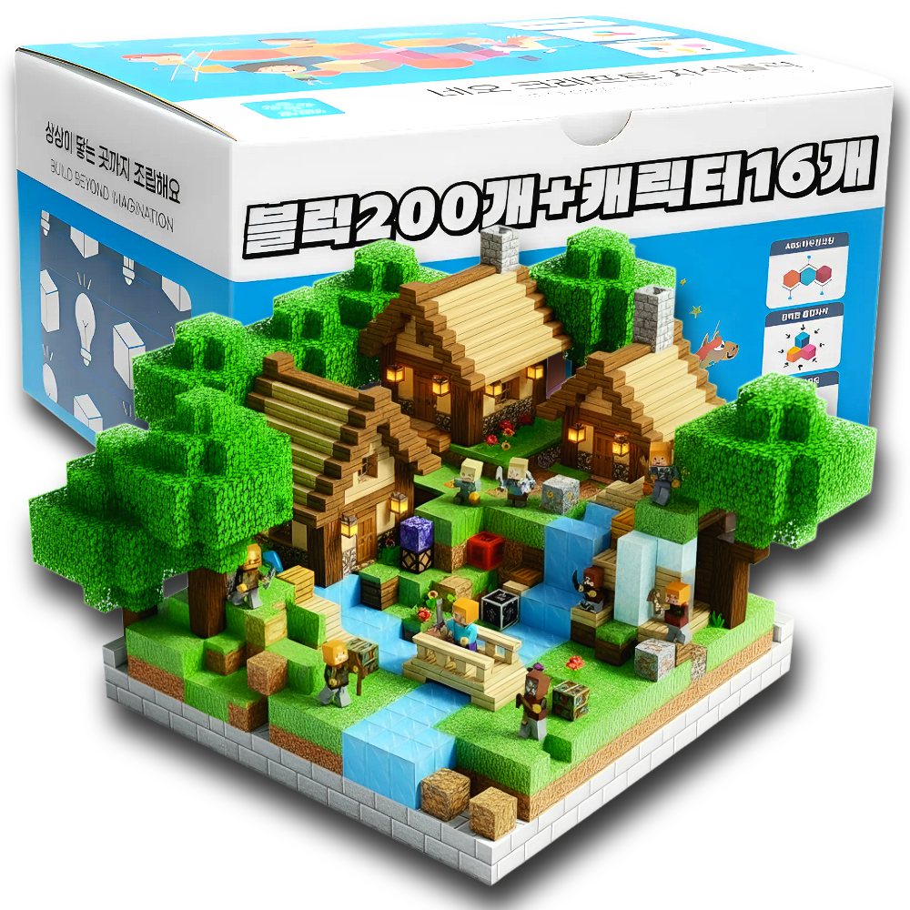 네오 크래프트 랜덤 자석블럭 캐릭터 세트 장난감, 1개 34,080원