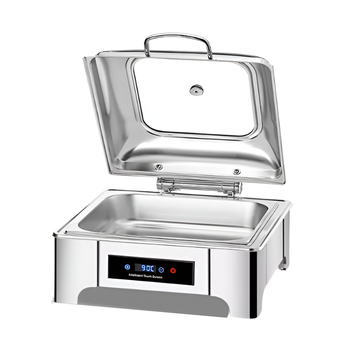 웜키퍼 안정적인 업소용 중탕기 전기 푸드 워머 뷔페 균일 보온 워머기 음식워머, 정사각형 6L 1단, 현재가 177,000원