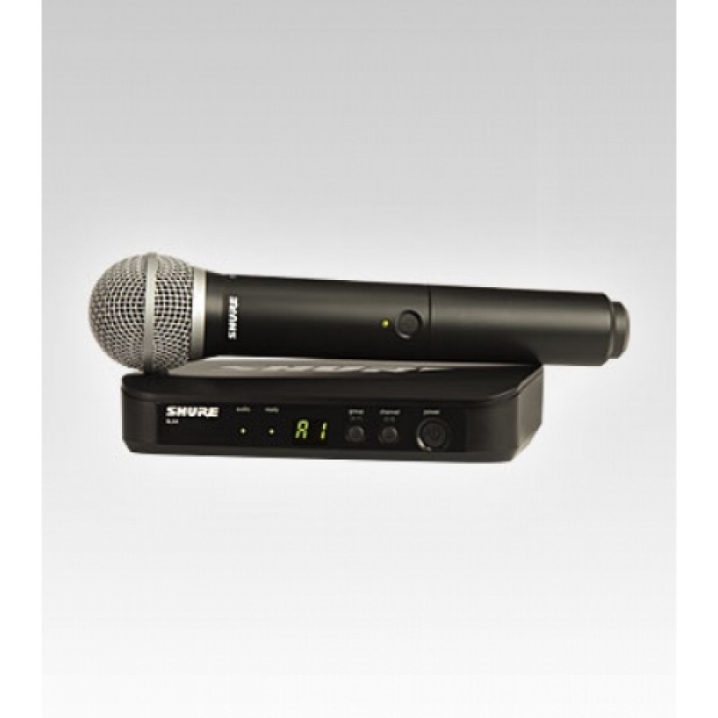 SHURE BLX24K/SM58 슈어 /BLX 1채널 핸드 무선 마이크 세트( SM58 포함) 정품보장 770,000원