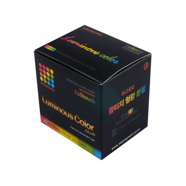 하고로모 형광 탄산분필 5색 20개 14,350원