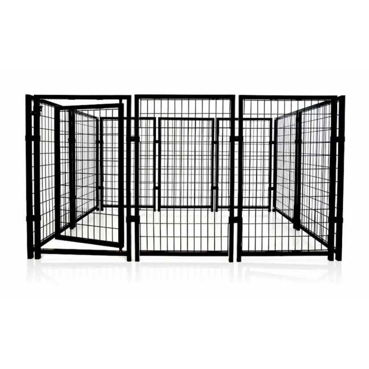 스트롱독 대형견 울타리 펜스 철장 견사 높이122cm M, 1세트 359,000원