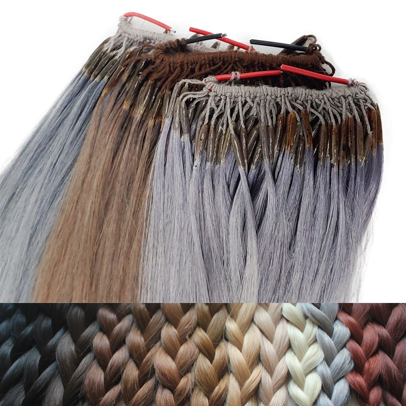 프리티레이디 땋기 붙임머리 20인치 200가닥 (105g) 스킬땋기 인모 유팁 붙임머리 피스 붙임머리연장 헤어피스 탈색모 백모 금발 붙임머리재료 167,000원