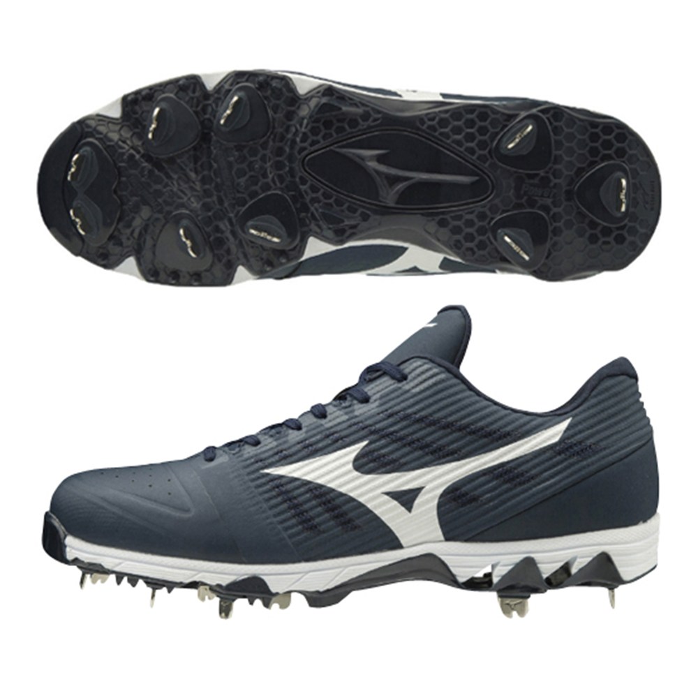 미즈노 야구 징스파이크 일체형 징화 징야구화 (네이비) 11GM205114 116,100원