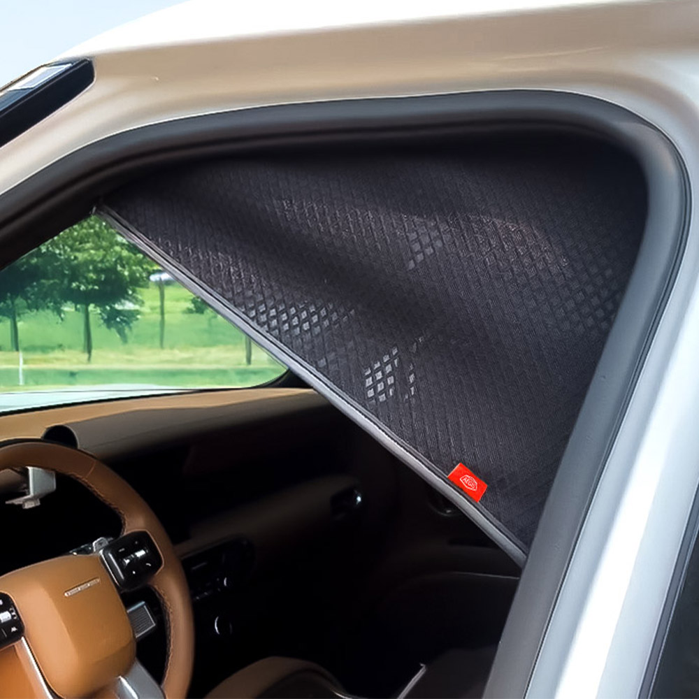 차량 햇빛가리개 메쉬 햇볕 썬블럭 UV차단 자동차 블라인드 차양막 옆유리, 다크 메쉬, 1개 40,000원