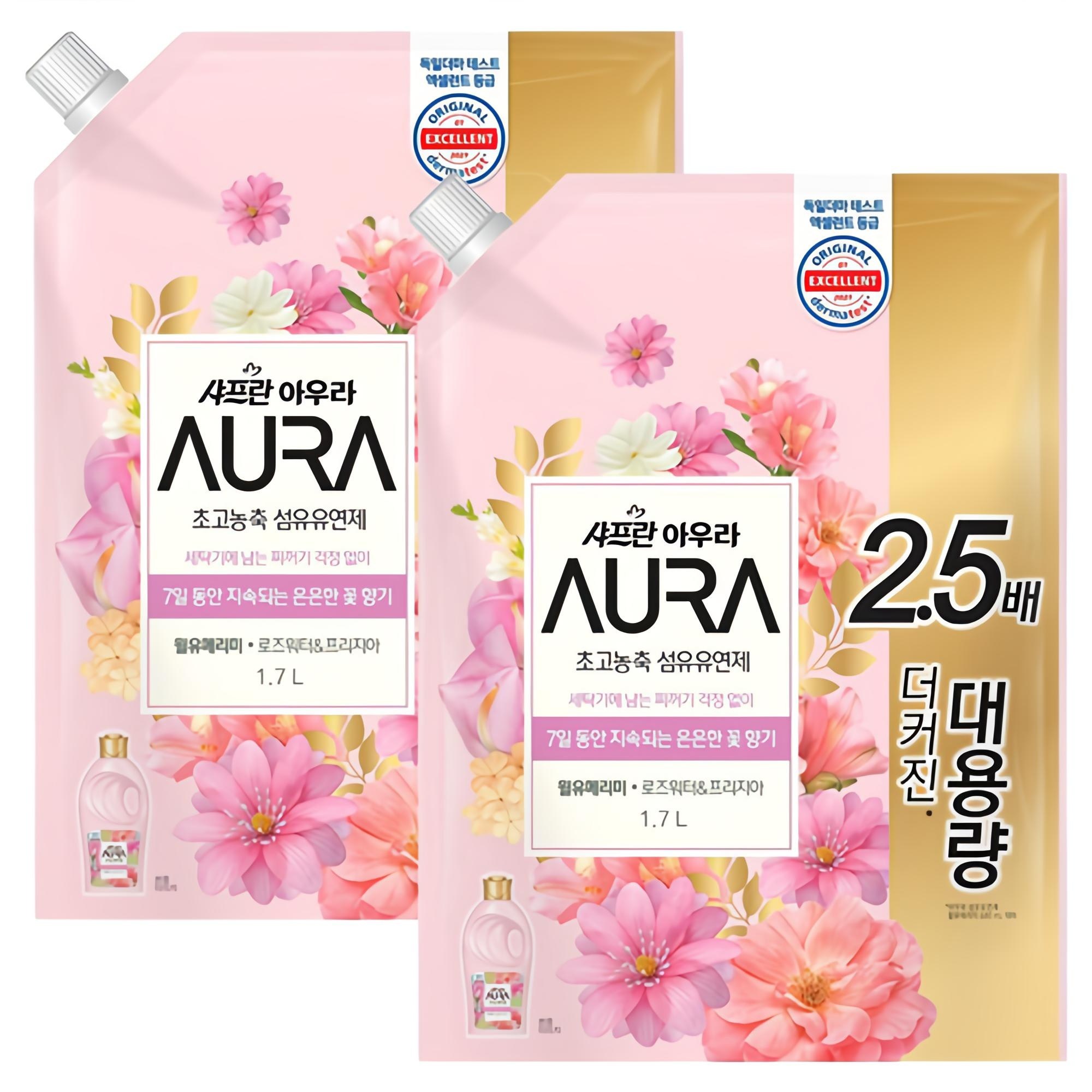 아우라 초고농축 섬유유연제 윌유메리미 리필 10,440원