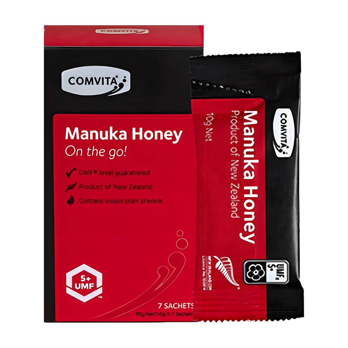 [본사정품] 콤비타 100% UMF5+ 마누카꿀 사셰 꿀스틱 105포, 15박스, 70g 205,000원