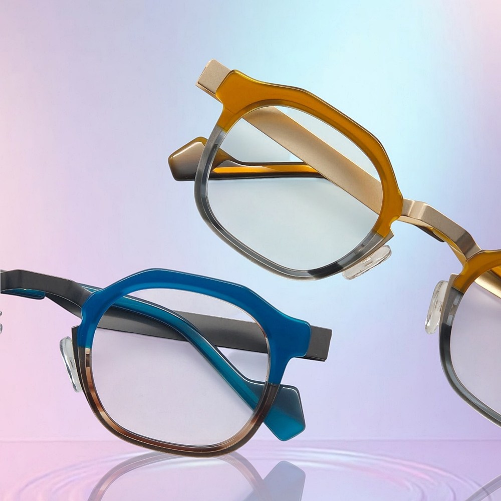 [당일발송] 페이스오프 콤비 뿔테 안경 다각형 가벼운 이쁜 명품 패션 안경테 105,000원