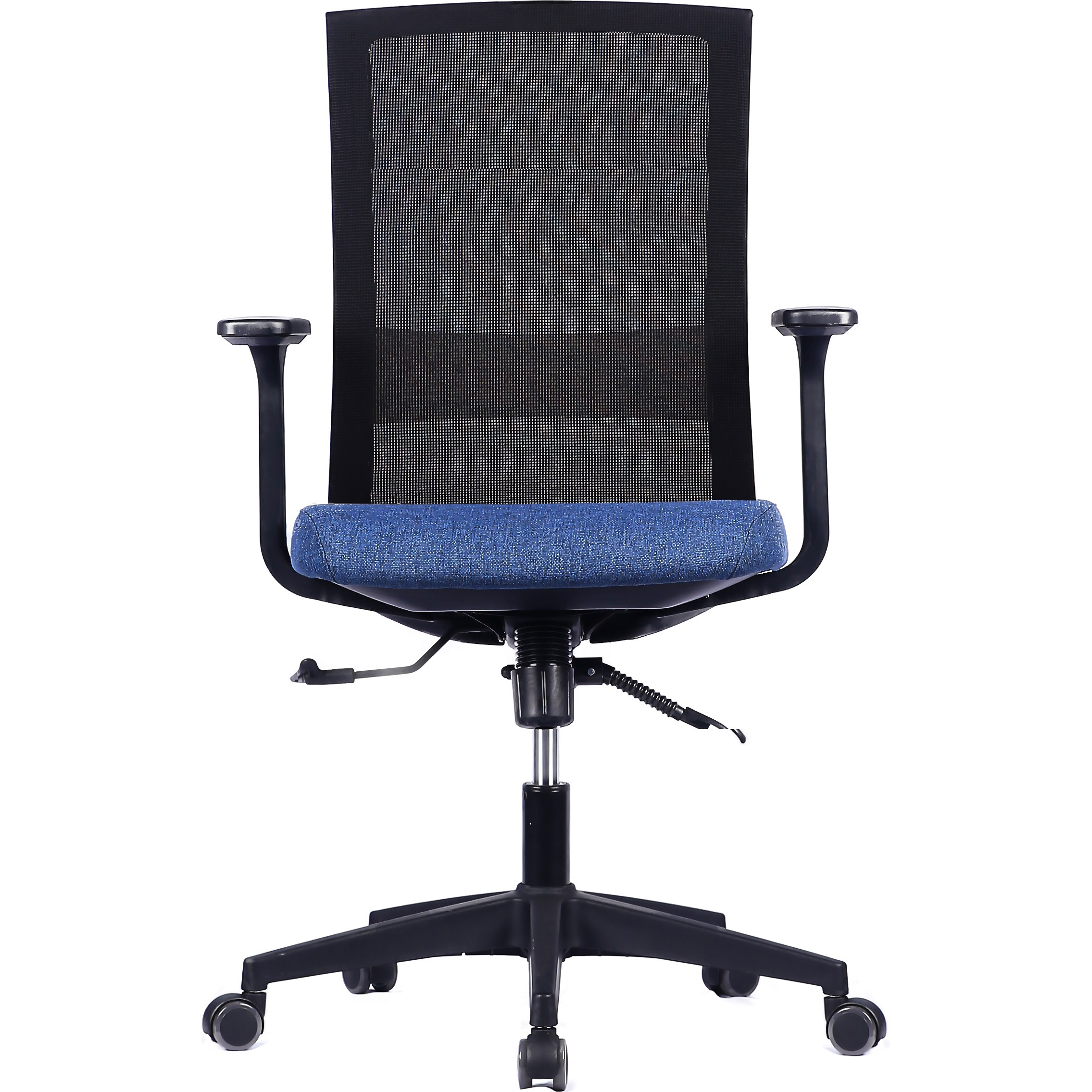 첼리스 핏체어 사무용 사무실의자 편한 메쉬 컴퓨터 공부 책상의자 기본형, 블랙+블루 126,900원
