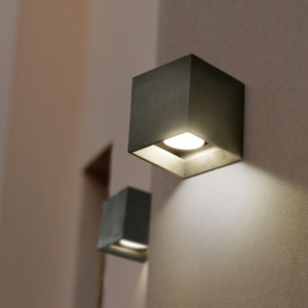 외벽등 국산 LED 외부 욕실 화장실 사각 포인트 벽등 벽부등 크림화이트 98,000원