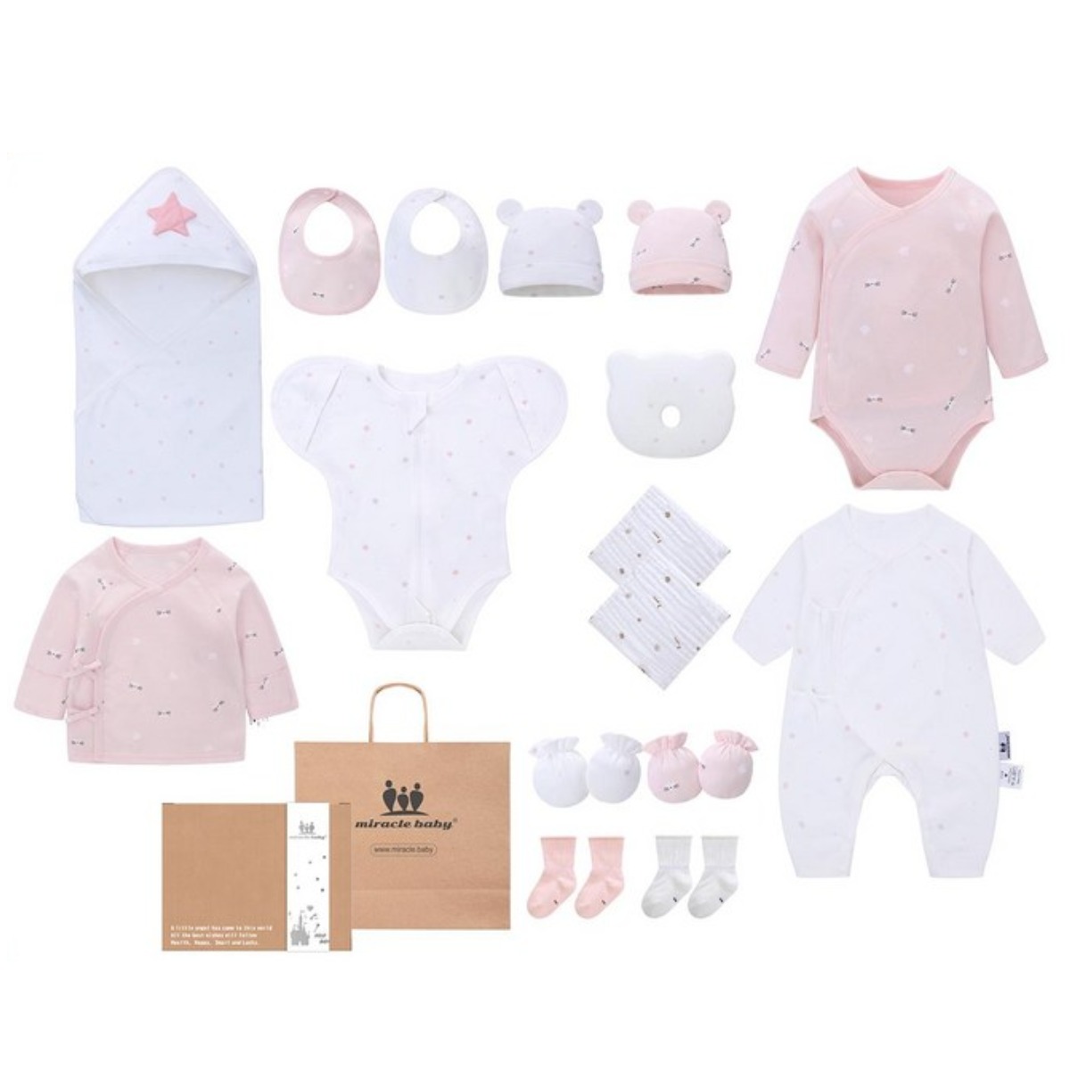 미라클 베이비 신생아용 출산선물 18중 세트 89,000원