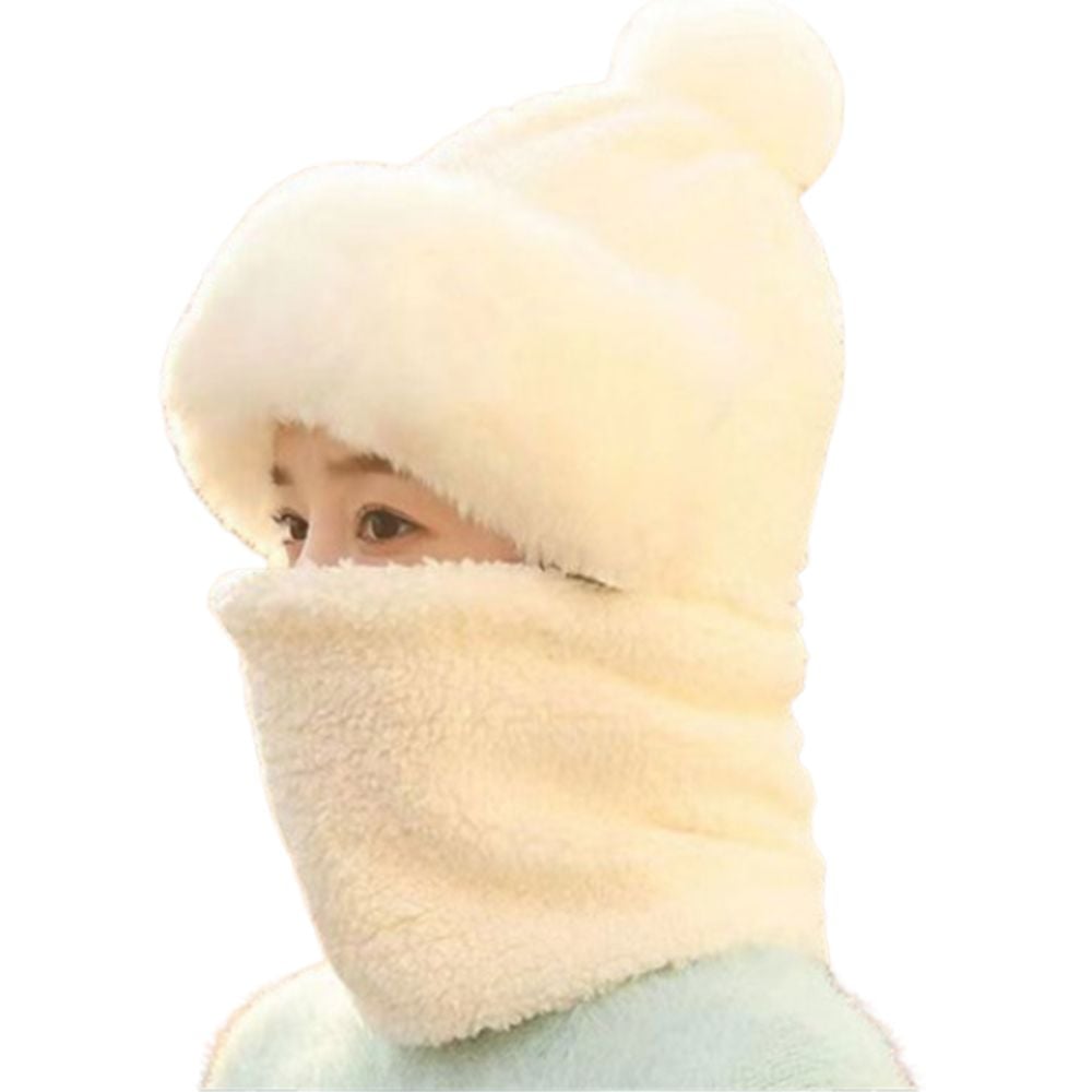 겨울모자 모자 넥워머 일체형 부드러운 밍크털 워머 5,010원