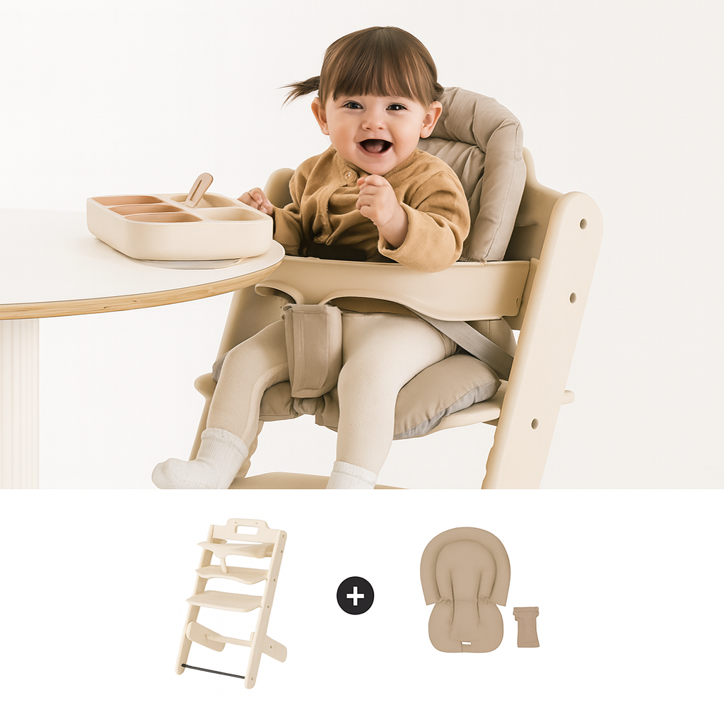도노도노 맘마존 아기 이유식의자 하이체어+쿠션 세트 270,000원