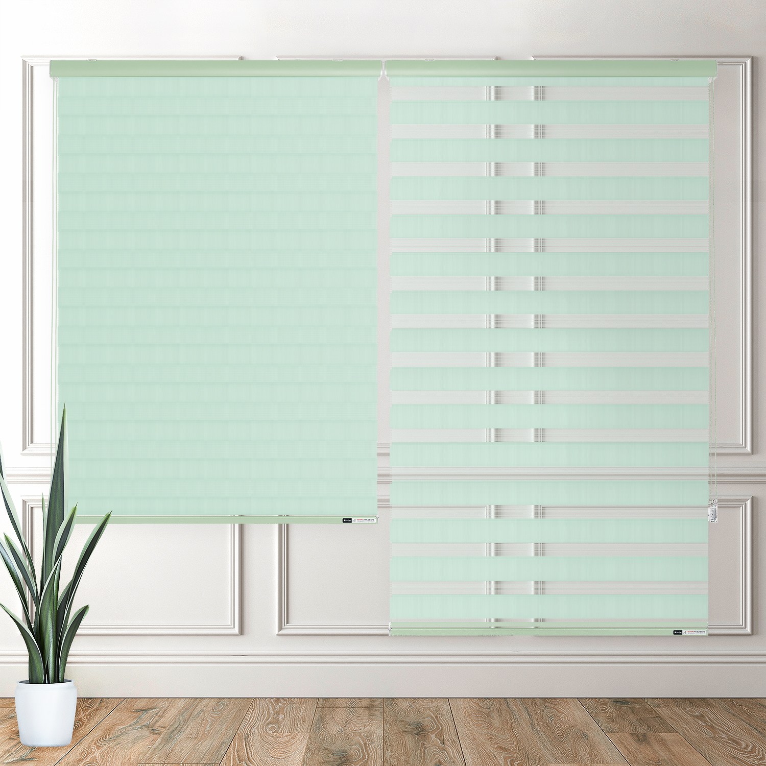 누베스 1+1 규격 듀오매직 콤비블라인드 거실 베란다 창문 34,000원