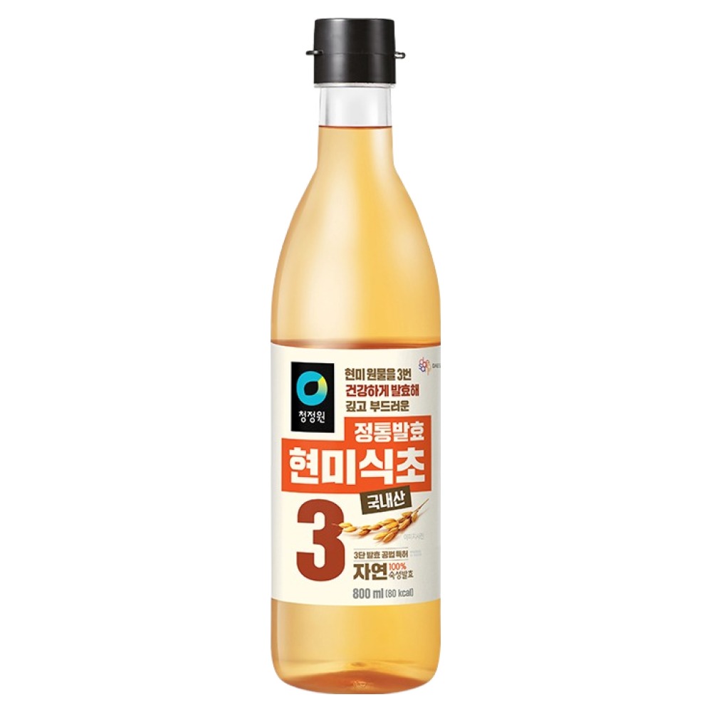청정원 정통발효 현미 식초 4,800원