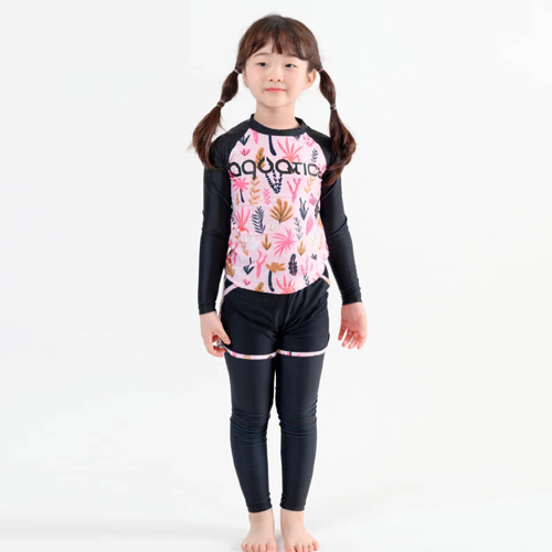 아쿠아티카 여아용 only one 래쉬가드 상의 + 스윔팬츠 2종 세트 AQA495 18,210원