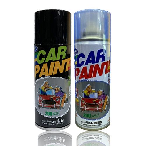 일신 정품 카페인트 200ml 기아자동차 59 UD 크리미 화이트 1개 + 마감용 투명스프레이 1개 세트 13,800원