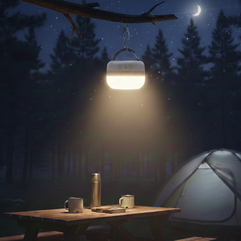 캐미카라 감성 무선 LED 캠핑 랜턴, 자석 걸이형 텐트 조명 무드등, 500개, 화이트 18,900원
